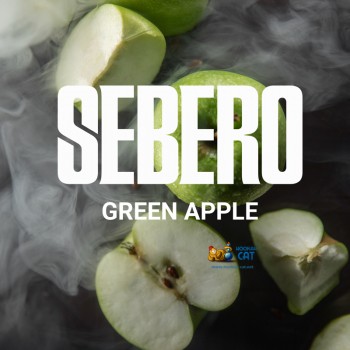 Табак для кальяна Sebero Green Apple (Себеро Зеленое Яблоко) 100г Акцизный - фото 1